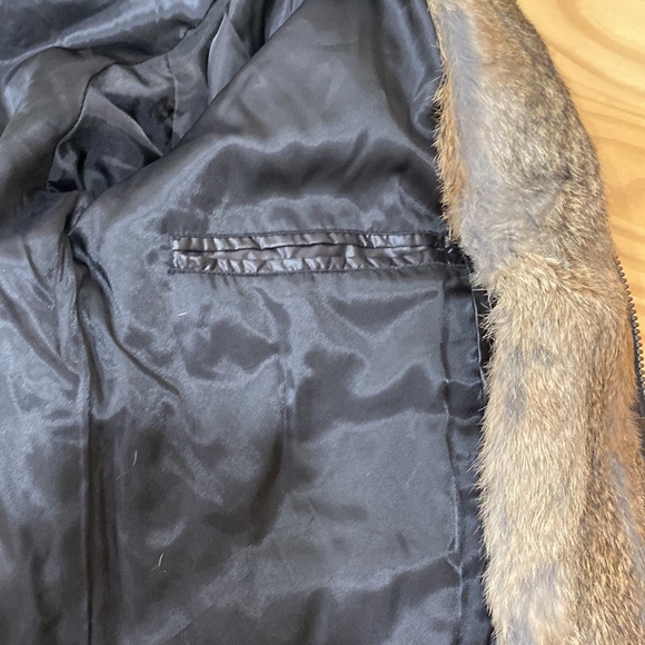 JACK  & JONES DOWN JACKET WITH REAL FUR - Picture 14 of 17